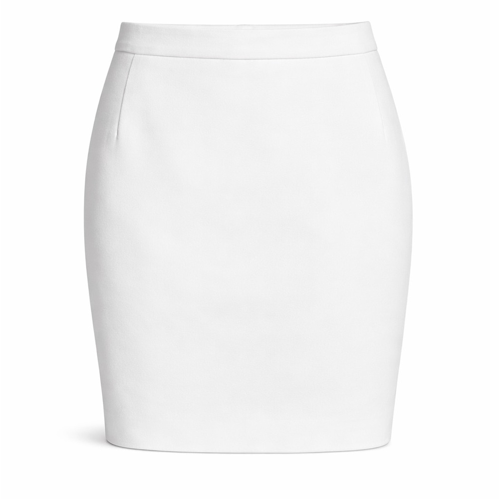 NWT Express Ivory Tailored Pencil Skirt